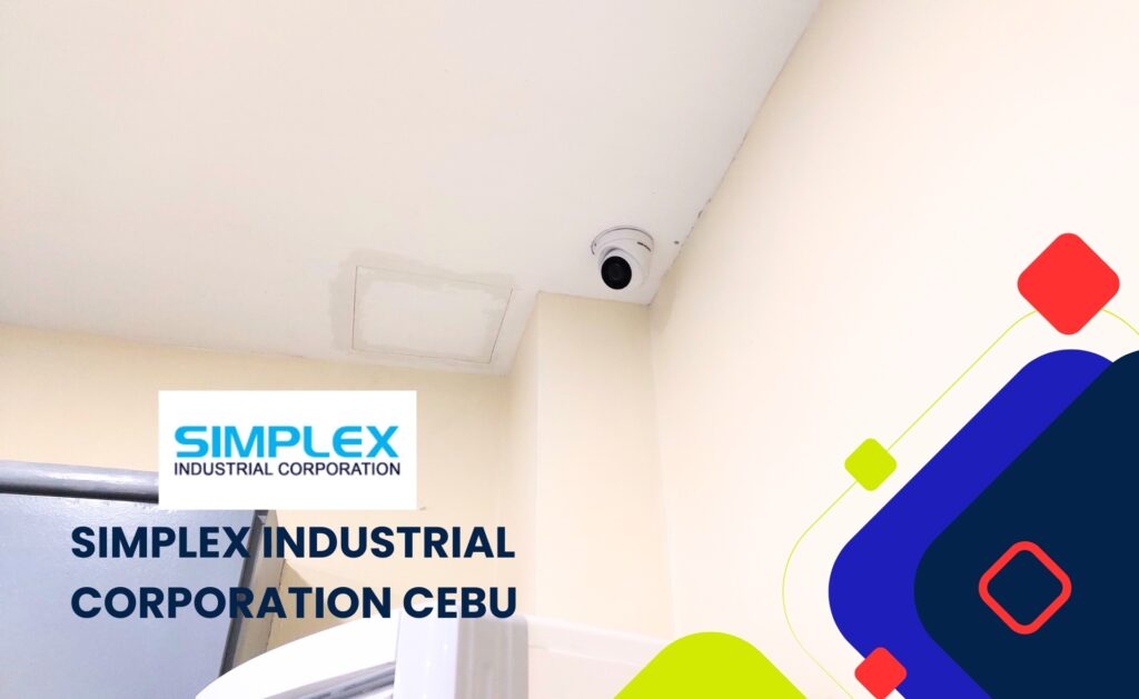 CCTV Cameras at Simplex Industrial Corporation Cebu