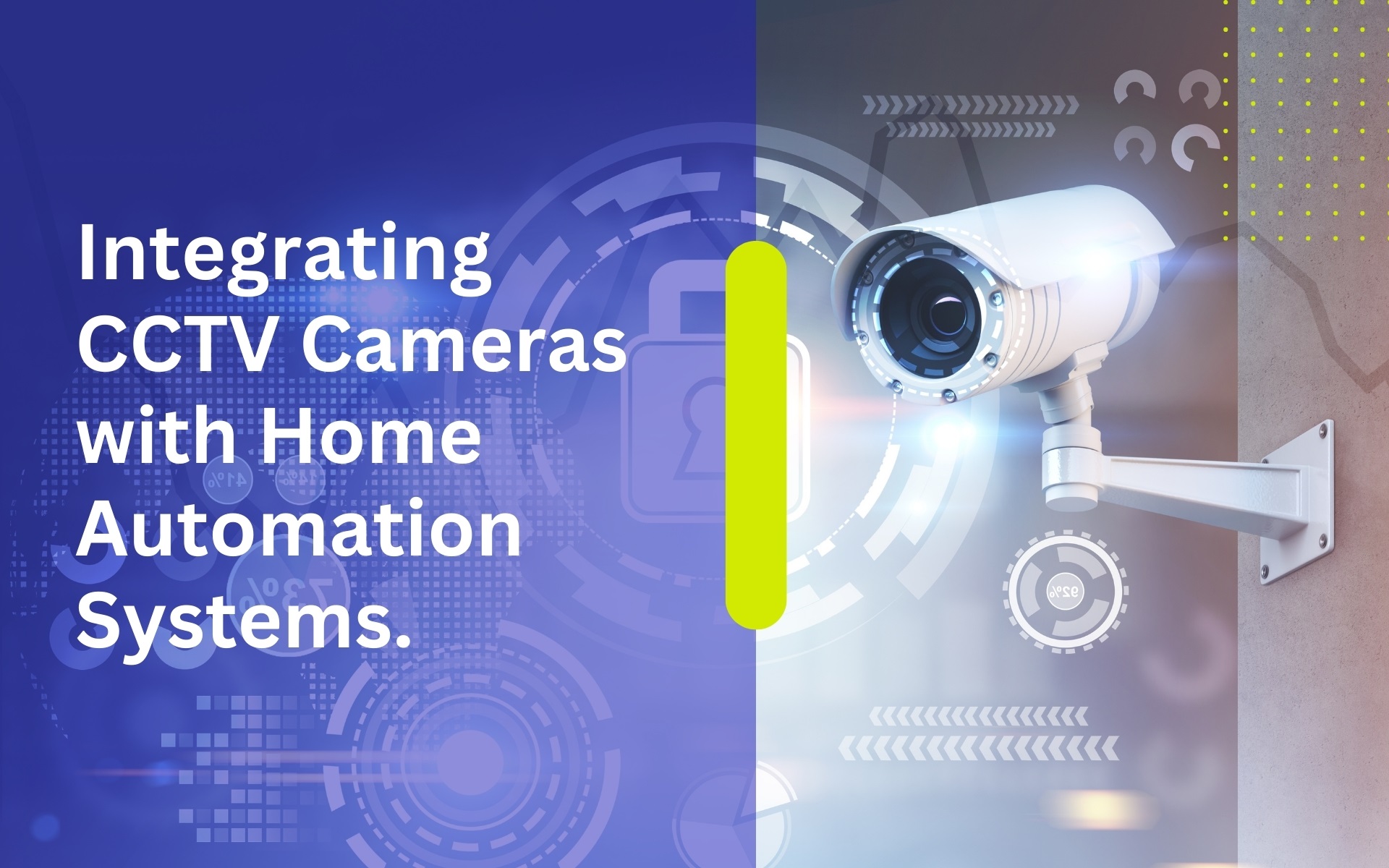 Integrating CCTV Cameras with Home Automation Systems.