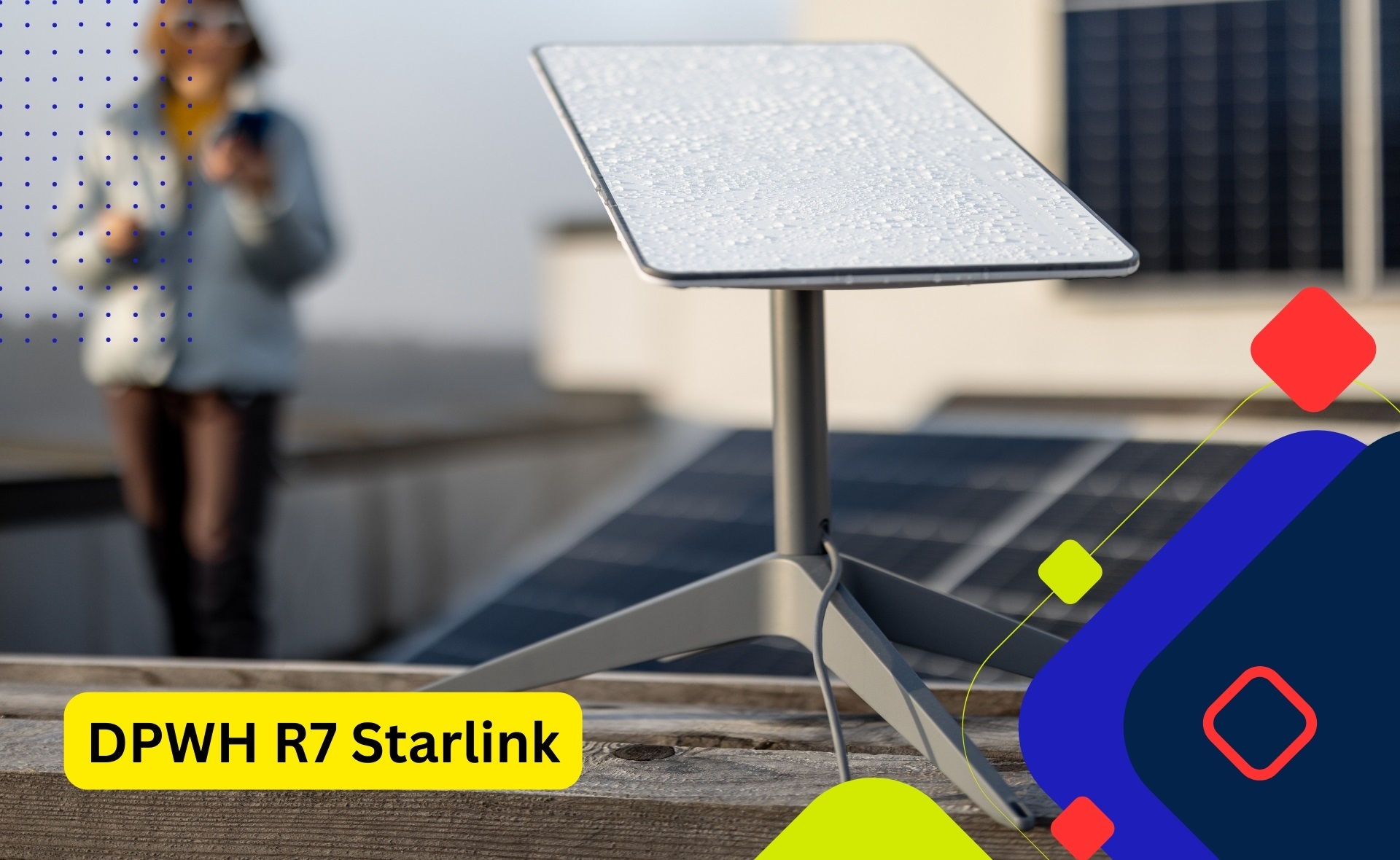 Starlink Supply and Installation Services at DPWH R7
