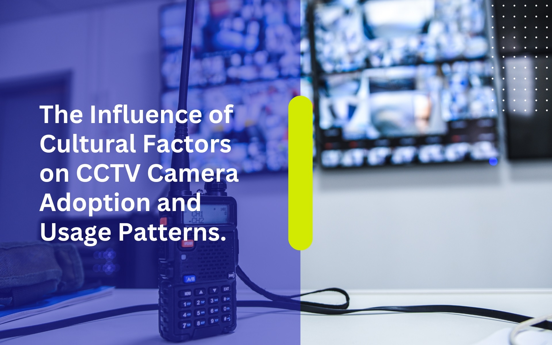 The Influence of Cultural Factors on CCTV Camera Adoption and Usage Patterns.