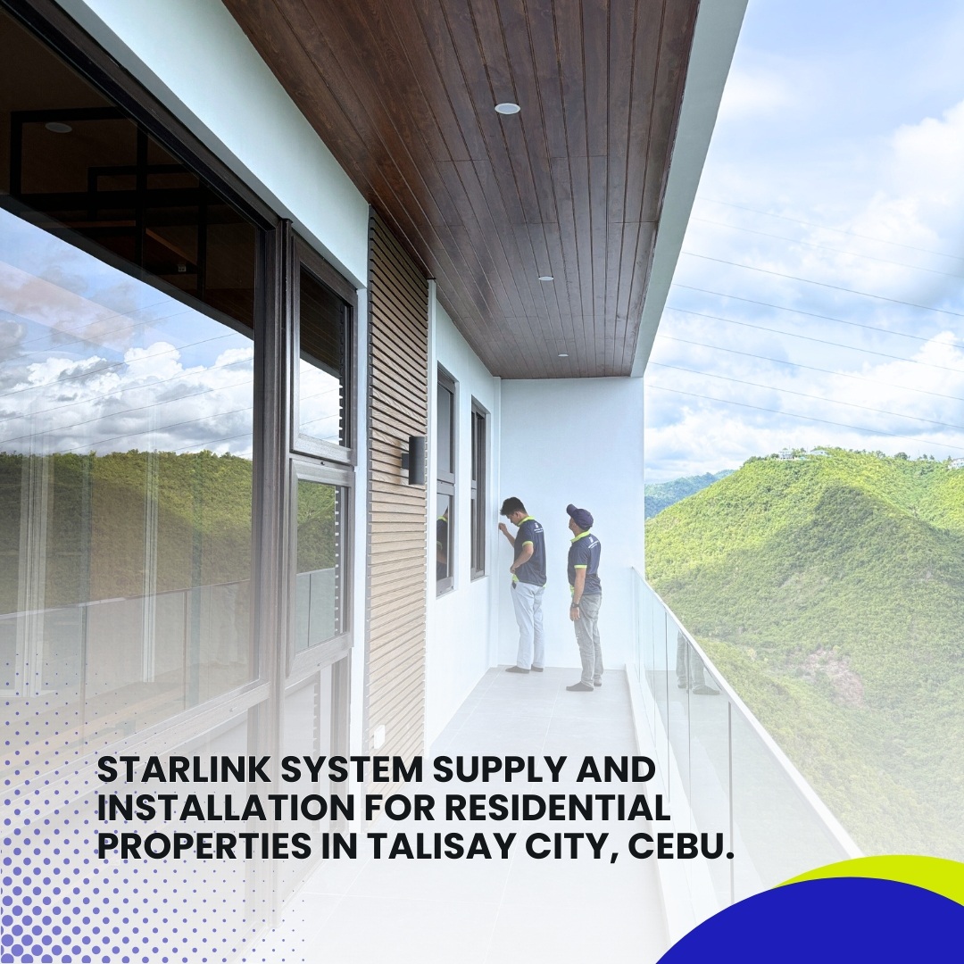 Starlink System Supply and Installation for Residential Properties in Talisay City, Cebu 3