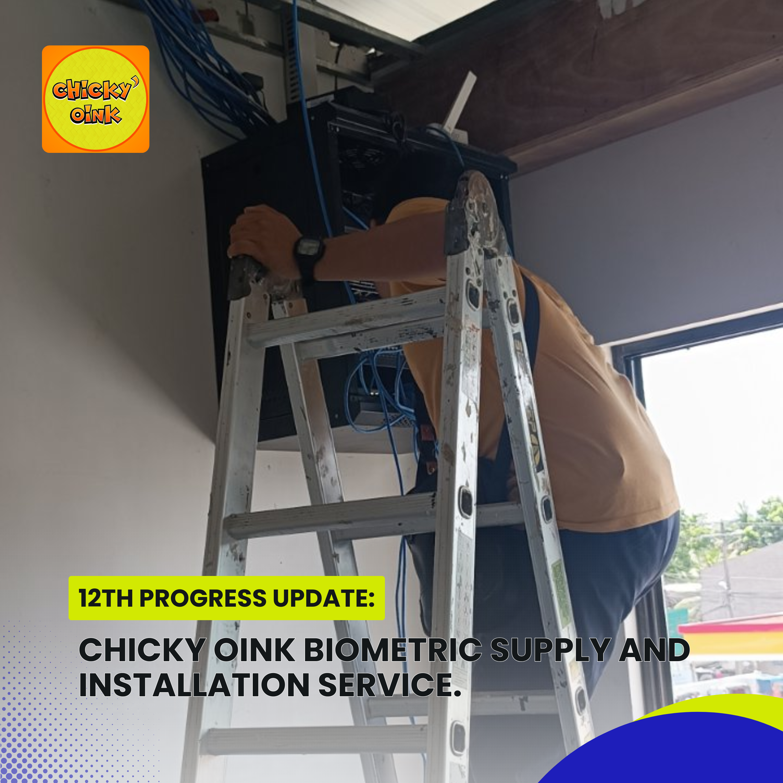 Chicky Oink Biometric Supply and Installation Service 1