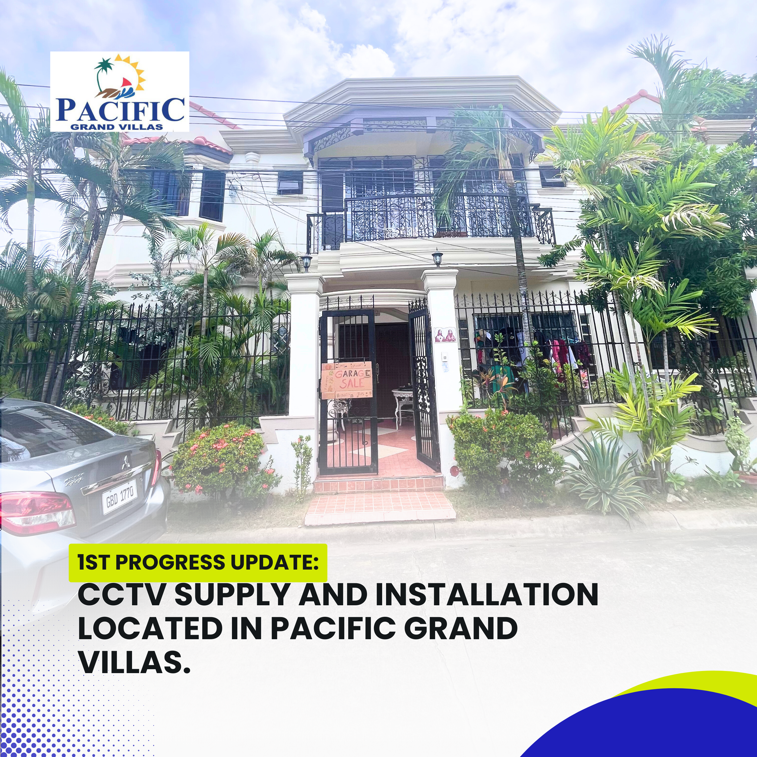 Read more about the article CCTV Supply and Installation at Pacific Grand Villas — Day 1 Progress Report.
