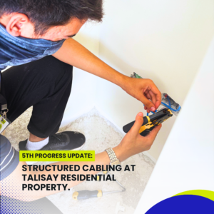5th Progress Update structured cabling at TALISAY RESIDENTIAL Property.7 (2)