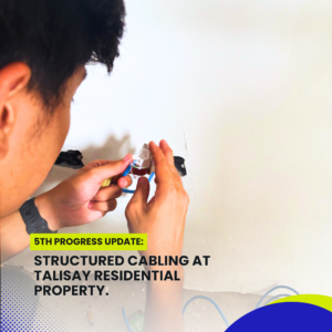 5th Progress Update structured cabling at TALISAY RESIDENTIAL Property.7 (3)