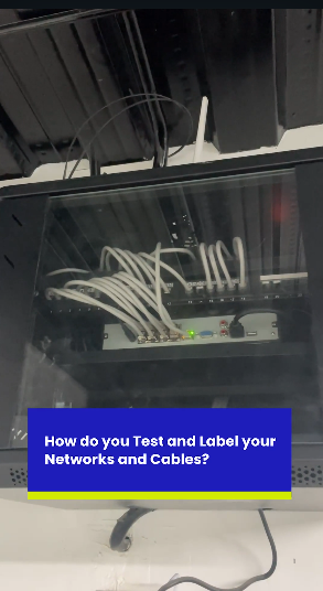 Read more about the article Proper Testing and Labeling of Networks and Cables.