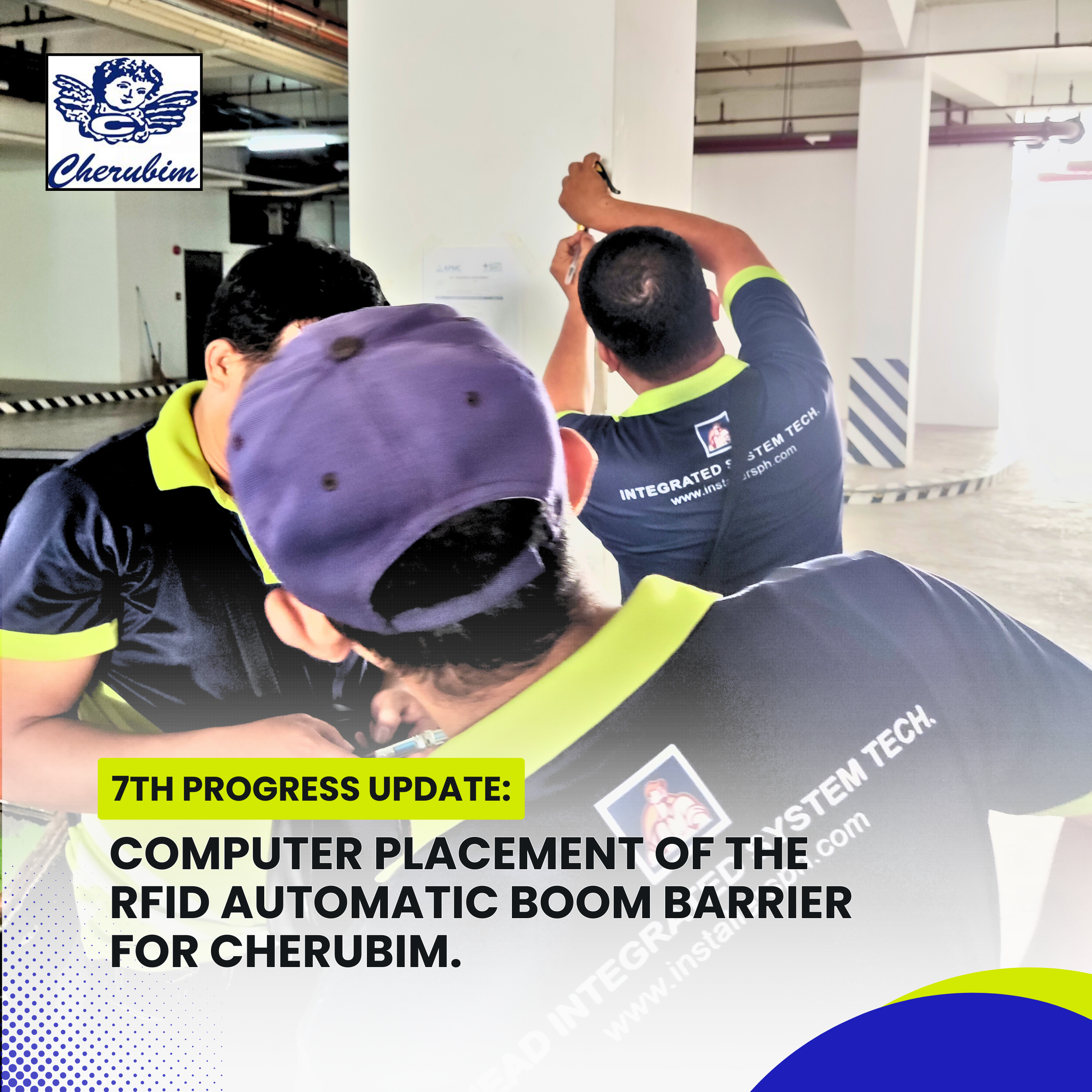Read more about the article Computer Placement of the RFID Automatic Boom Barrier for Cherubim — 7th Update.