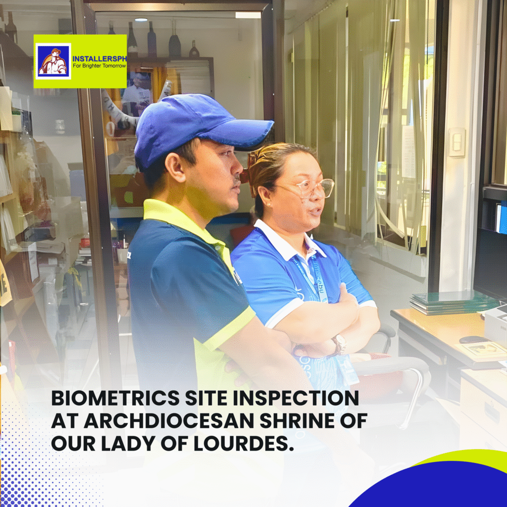 BIOMETRICS SITE INSPECTION at Archdiocesan Shrine of Our Lady of Lourdes (2)