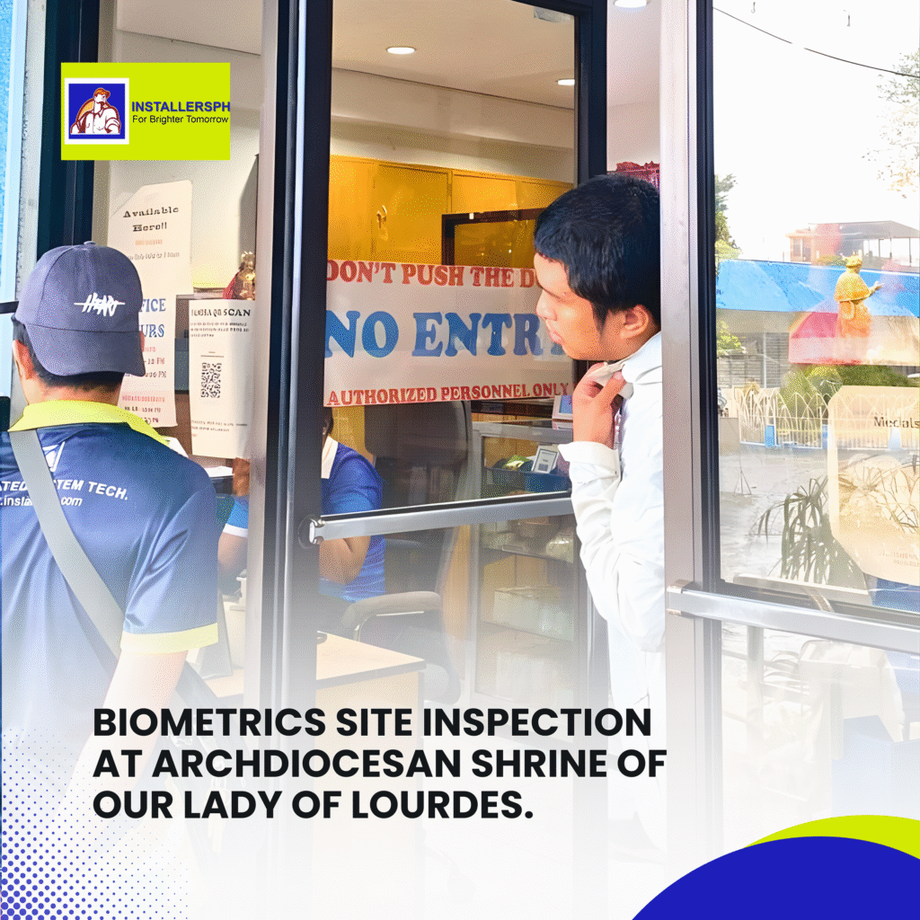BIOMETRICS SITE INSPECTION at Archdiocesan Shrine of Our Lady of Lourdes (3)