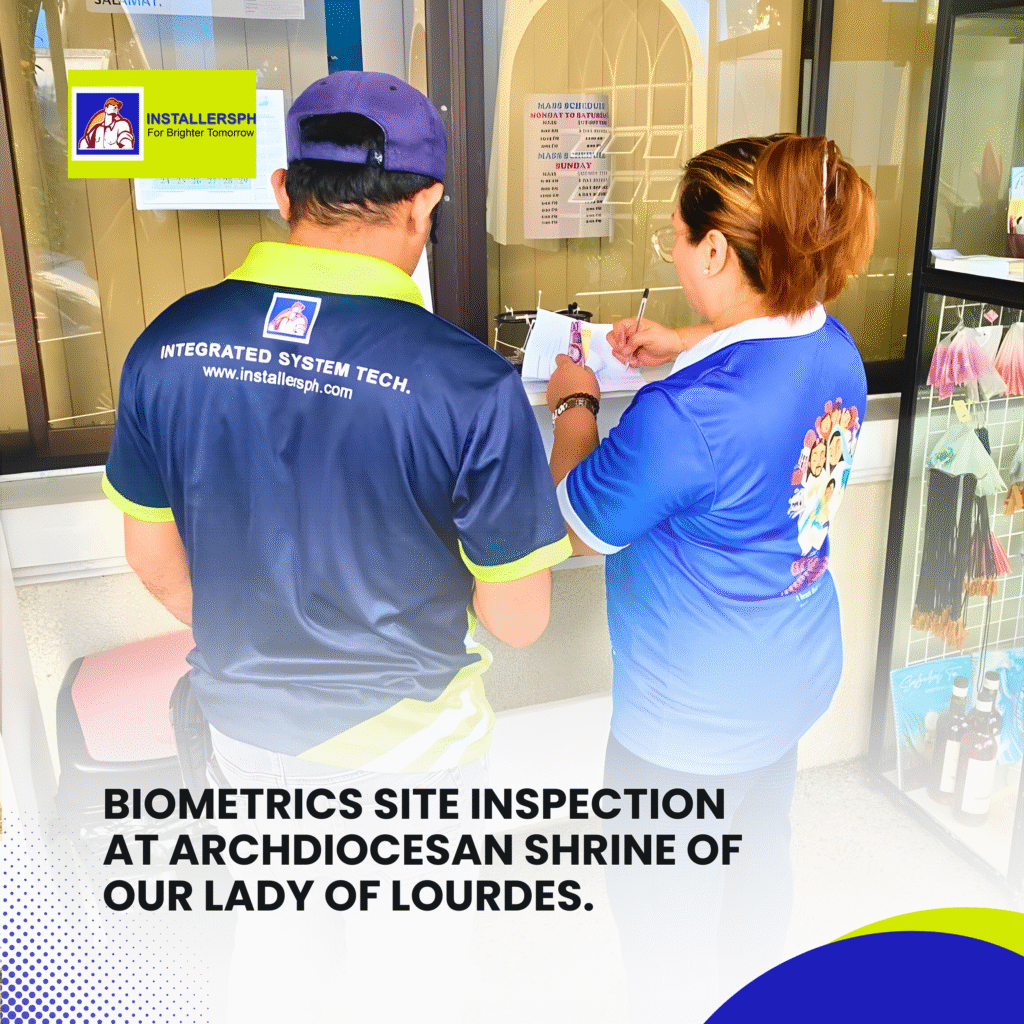 BIOMETRICS SITE INSPECTION at Archdiocesan Shrine of Our Lady of Lourdes (4)