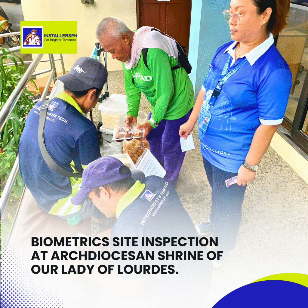 BIOMETRICS SITE INSPECTION at Archdiocesan Shrine of Our Lady of Lourdes (5)