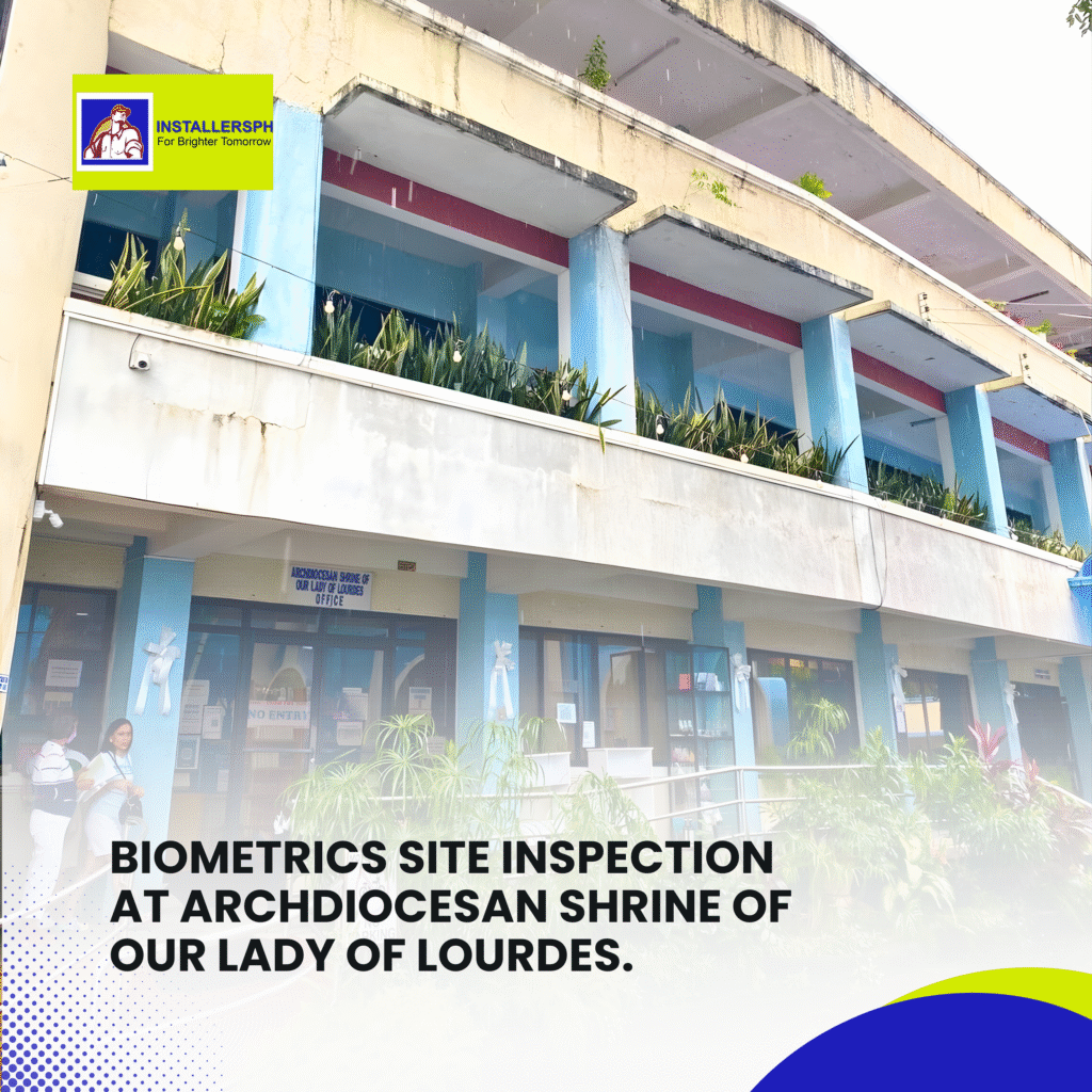 BIOMETRICS SITE INSPECTION at Archdiocesan Shrine of Our Lady of Lourdes (6)
