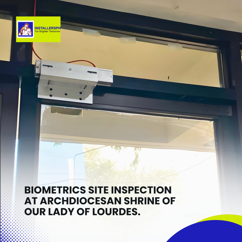 BIOMETRICS SITE INSPECTION at Archdiocesan Shrine of Our Lady of Lourdes (7)