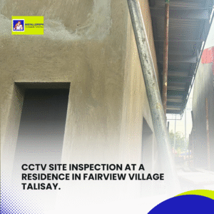 CCTV Site Inspection at a Residence in Fairview Village Talisay (2)