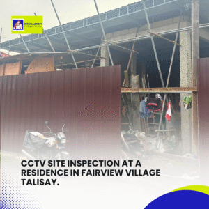 CCTV Site Inspection at a Residence in Fairview Village Talisay (2)
