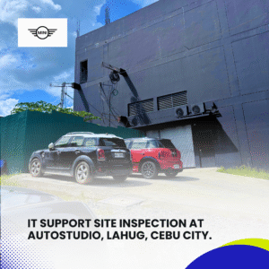 IT Support Site Inspection at AutoStudio, Lahug, Cebu City