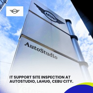 IT Support Site Inspection at AutoStudio, Lahug, Cebu City