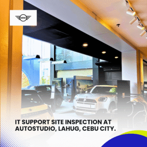 IT Support Site Inspection at AutoStudio, Lahug, Cebu City