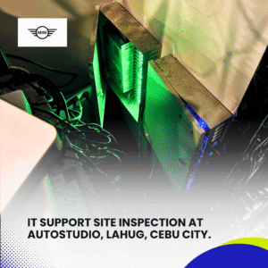 IT Support Site Inspection at AutoStudio, Lahug, Cebu City