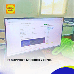 IT Support at Chicky'Oink (2)