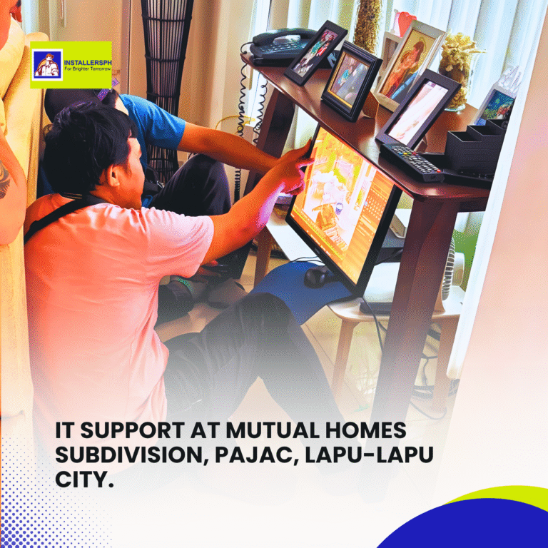 IT Support at Mutual Homes Subdivision, Pajac, Lapu-Lapu City (2)