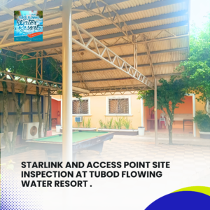 Starlink and Access Point Site Inspection at Tubod Flowing Water Resort (4)