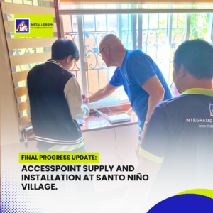 ACCESSPOINT SUPPLY AND INSTALLATION AT SANTO NINO VILLAGE (3)