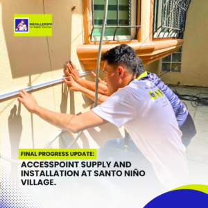 ACCESSPOINT SUPPLY AND INSTALLATION AT SANTO NINO VILLAGE1 (2)
