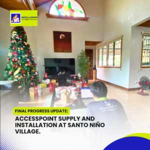 ACCESSPOINT SUPPLY AND INSTALLATION AT SANTO NINO VILLAGE1 (3)