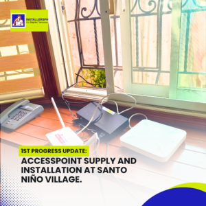 AccessPoint-Supply-and-Installation-at-Santo-Nino-Village-1st-progress-update-5