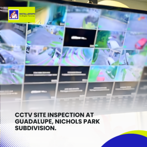 CCTV Site Inspection at Guadalupe, Nichols Park subdivision.​ (4)