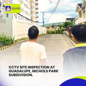 CCTV Site Inspection at Guadalupe, Nichols Park subdivision.​ (8)
