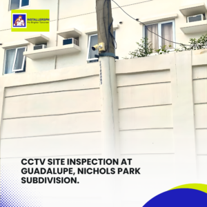 CCTV Site Inspection at Guadalupe, Nichols Park subdivision.​ (9)