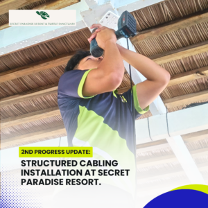 Structured Cabling Installation at Secret Paradise Resort - 2nd progress update (2)