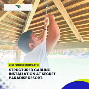 Structured Cabling Installation at Secret Paradise Resort - 2nd progress update (5)