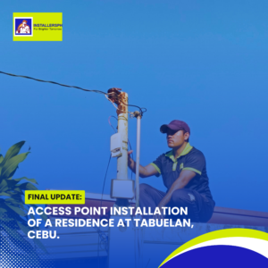 Access Point Installation of a Residence at Tabuelan, Cebu (3)