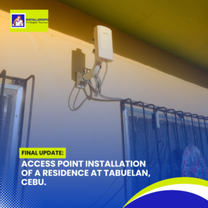 Access Point Installation of a Residence at Tabuelan, Cebu (5)