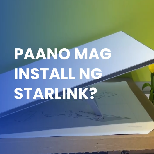 Paano Mag-Install ng Starlink?.