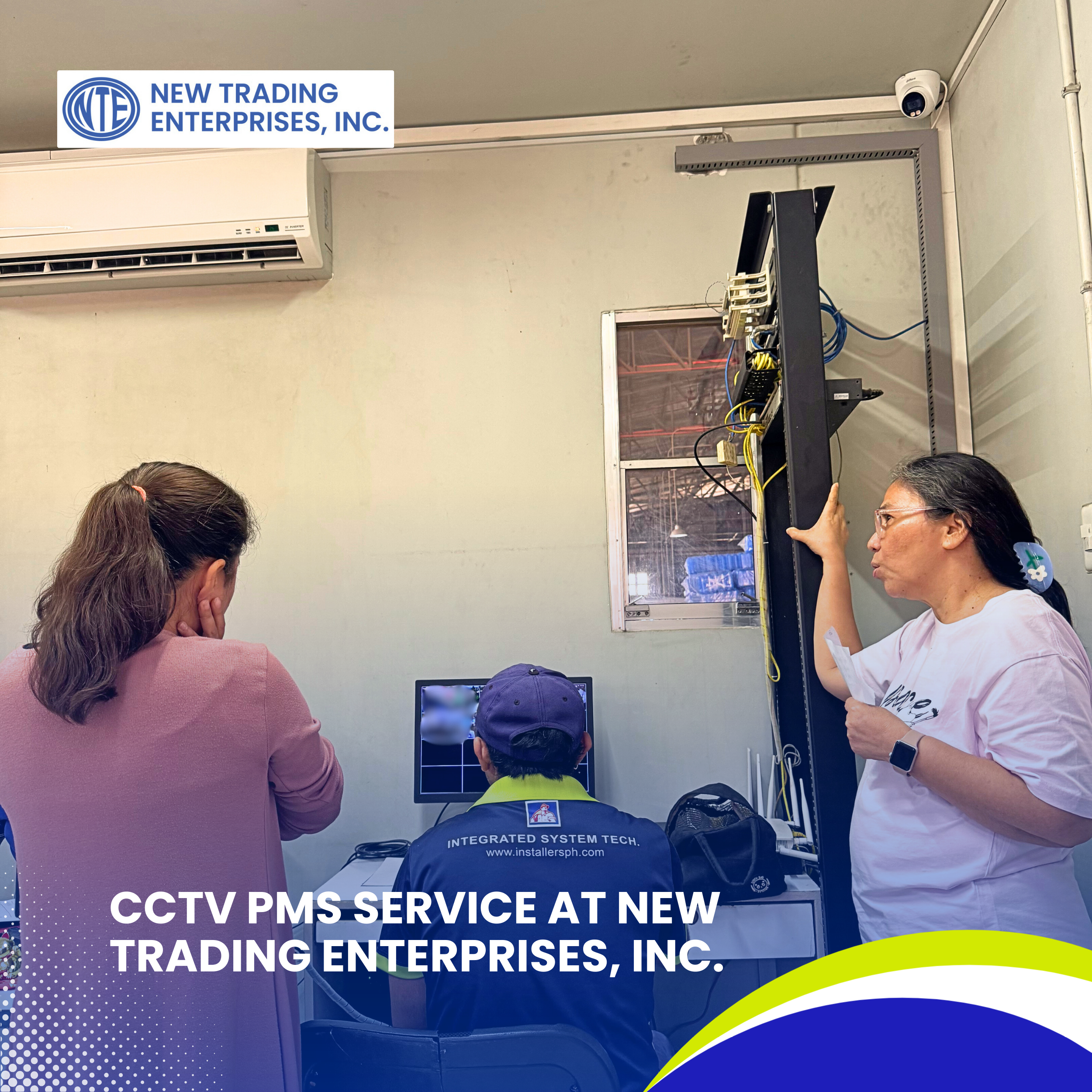 Read more about the article CCTV PMS Service at New Trading Enterprises, Inc.