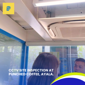 CCTV Site Inspection at Punched Coffee, Ayala (2)