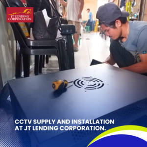Read more about the article CCTV Supply and Installation at JT Lending Corporation.
