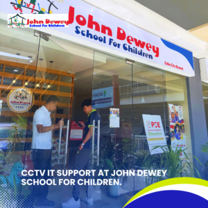 CCTV IT Support at John Dewey School for Children (2)