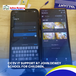 CCTV IT Support at John Dewey School for Children (6)