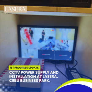 CCTV Power Supply and Installation at Lasera, Cebu Business Park (2)