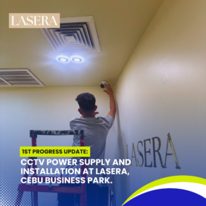 CCTV Power Supply and Installation at Lasera, Cebu Business Park (4)