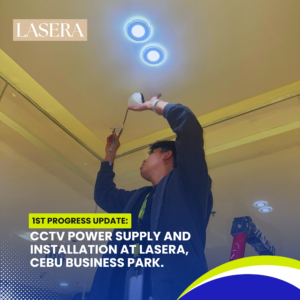 CCTV Power Supply and Installation at Lasera, Cebu Business Park (5)