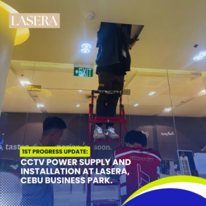 CCTV Power Supply and Installation at Lasera, Cebu Business Park (6)