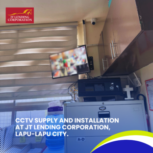 CCTV Supply and Installation at JT Lending Corporation