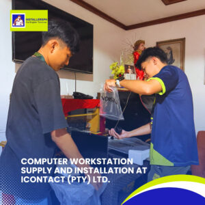 Computer Workstation Supply and Installation at iContact (Pty) Ltd (10)