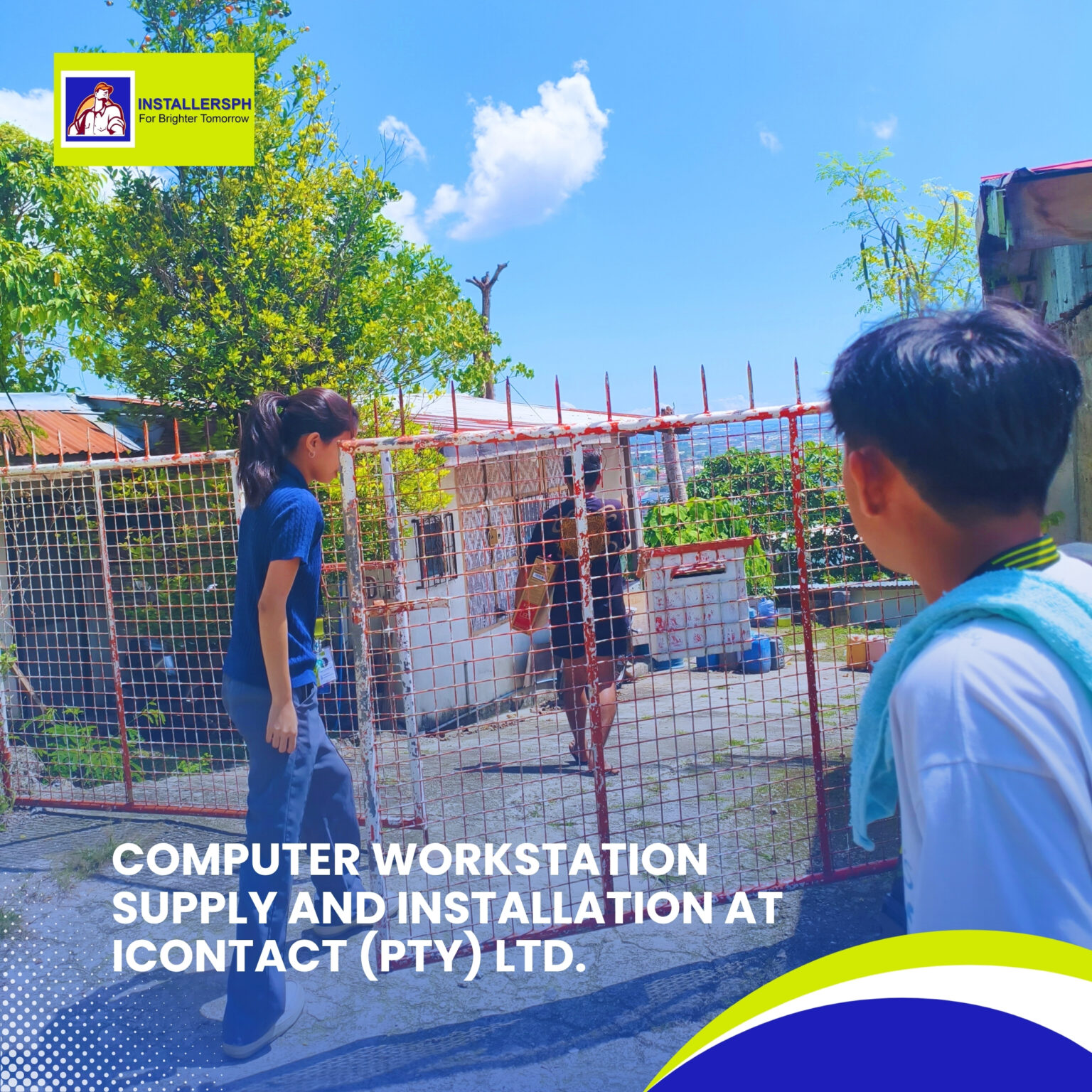 Computer Workstation Supply and Installation at iContact (Pty) Ltd.